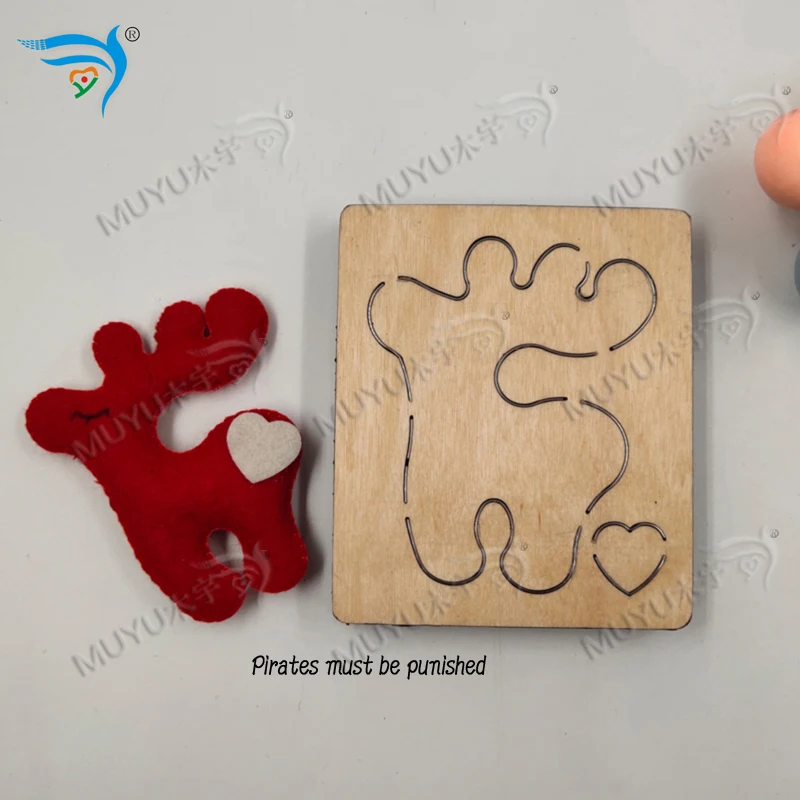 3D одежды для сна с изображением рождественских оленей для Dieboard новая деревянная форма Трафаретный вырубной штамп для скрапбукинга «звездный свет