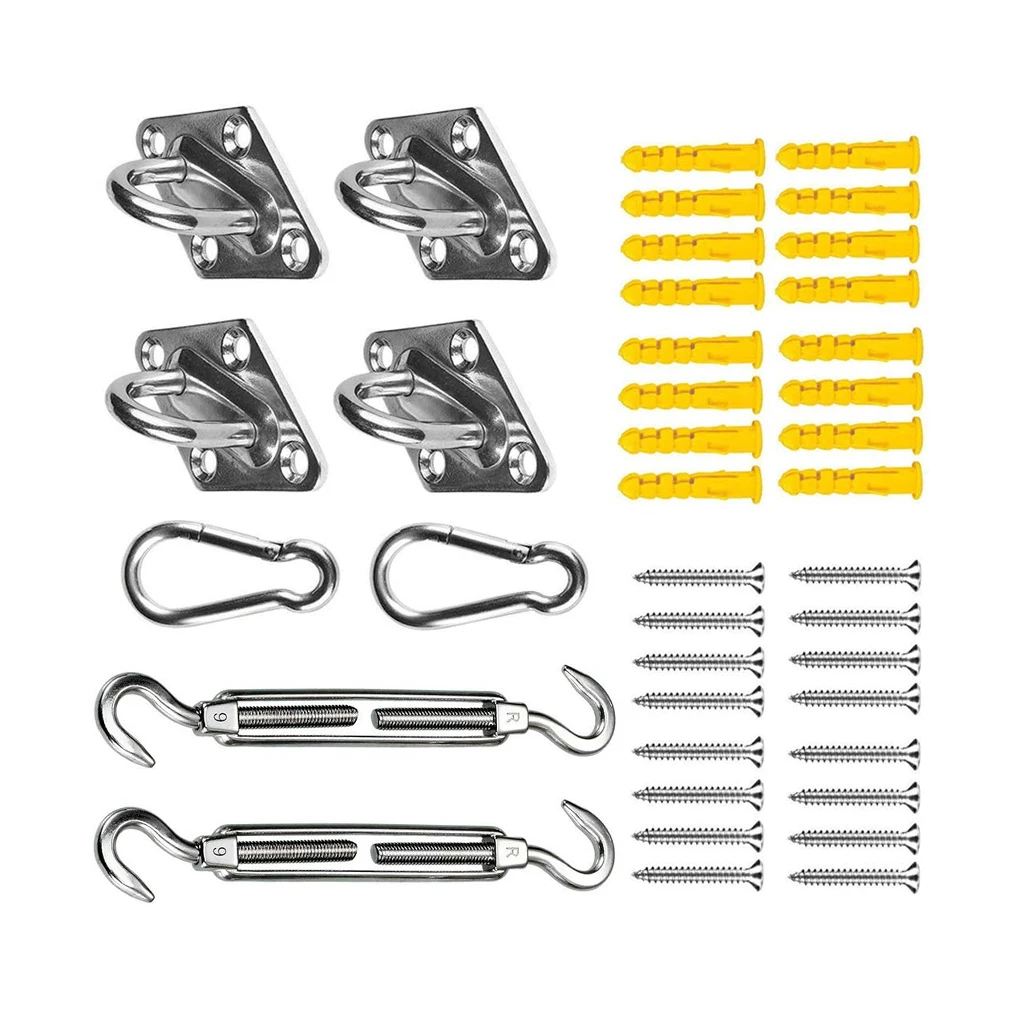 40 шт./компл. солнцезащитный козырек аксессуары для паруса уличные укрытия