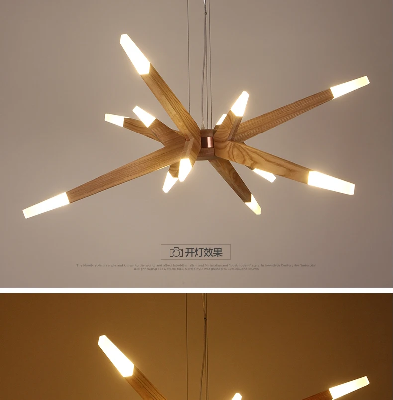 Modernas luces colgantes para comedor современный приостановление деревянные подвесные светильники лампы из фибролитов средей плотности креативная Подвесная лампа