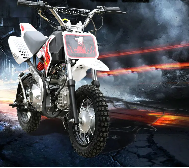 110CC большое смещение четырехтактный одноцилиндровый кросс-кантри Мотоцикл дети езда обучение двухколесный гонки