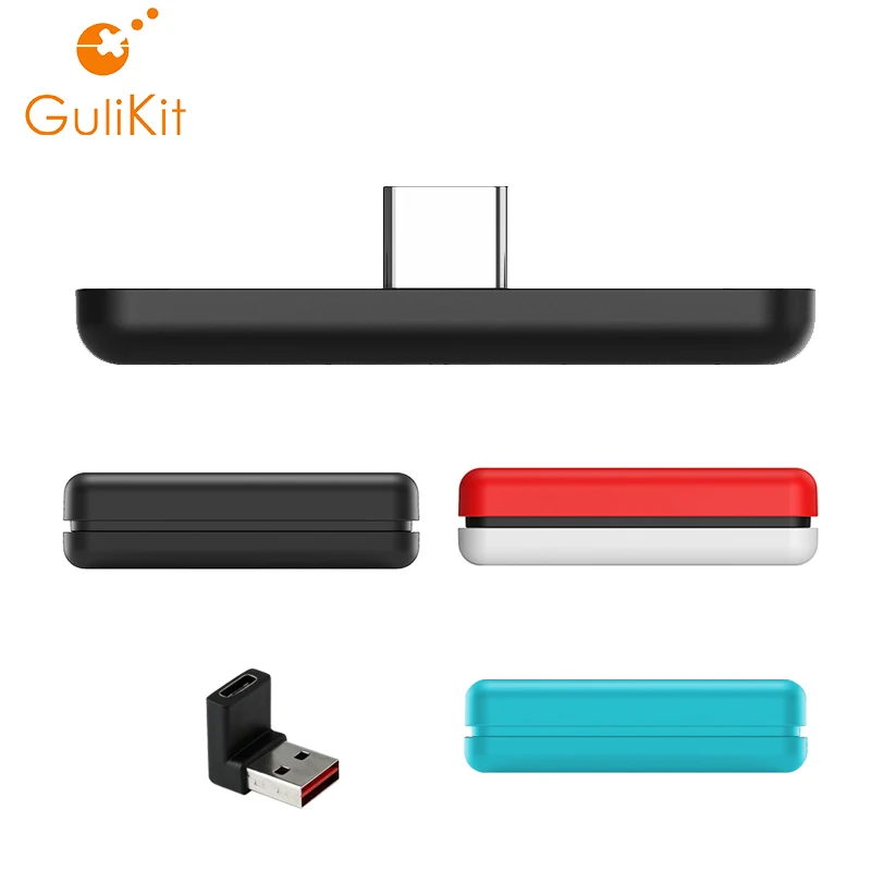 GuliKit NS07 самолетам Беспроводной Bluetooth аудио адаптер USB C передатчик для Nintendo