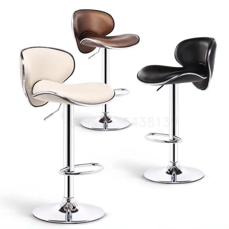 Барный стул простые высокие стулья домашний подъемный спинка барный передний