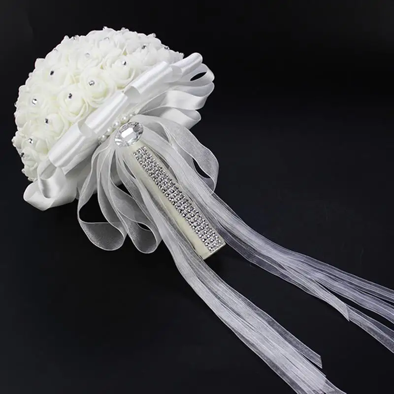 Свадебный букет невесты реалистичные Декоративные искусственные вечерние