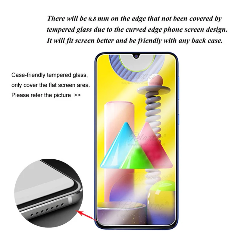 

3Pcs 9H Tempered Glass on For Samsung Galaxy M31 M315f Screen Protector For samsung M31 M30S M30 s m 31 30s protective HD Film