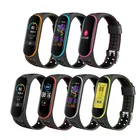 Ремешок силиконовый для Xiaomi Mi Band 6 Mi band 4, сменный Браслет для Xiaomi Mi Band 6 5 4 3