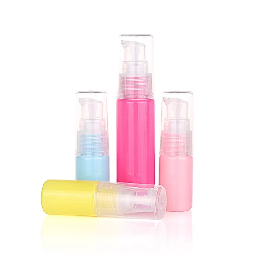 1pcs 10ml Portable Refillable Bottles Lotion Cream Treatment Pump Bottle with Cap Cosmetic For Travel | Красота и здоровье