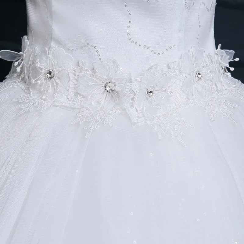 LAMYA бальное платье свадебное для свадьбы размера плюс Vestidos De Novia жемчуг кристалл