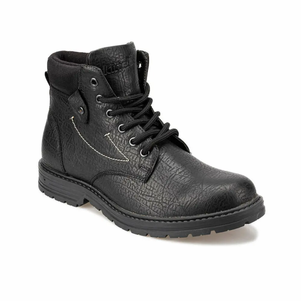 

FLO SARU 9PR Black Men Boots KINETIX