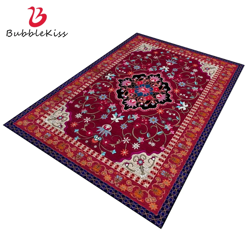 Персидские ковры в стиле воздушного поцелуя для гостиной красный коврик с