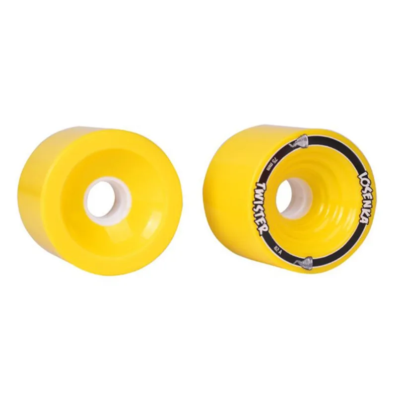 4 pcs/lot 82A High Performance Street Brushing Skate Board Wheel 75mm*56mm Skateboard Rodas for Flat Single Double Long Road | Спорт и