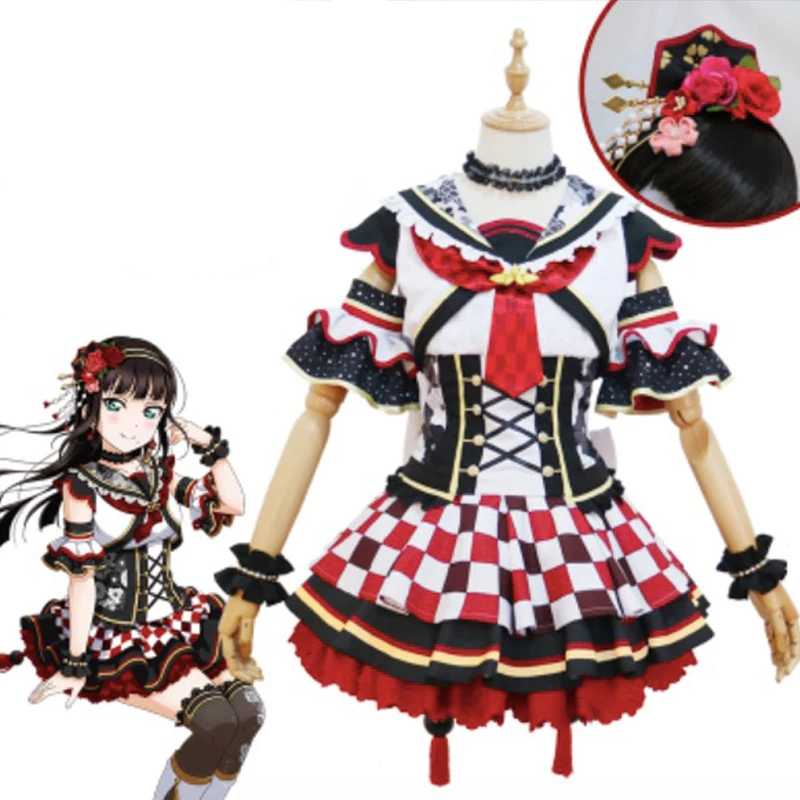 

Anime Love Live! Sunshine!! Cosplay Costumes Kurosawa Dia Cosplay Costume Halloween Carnival Party Women Cosplay Costume