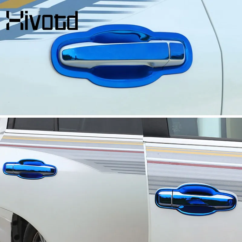 Крышка дверной ручки Hivotd автомобильные аксессуары из нержавеющей стали запасные