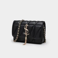 ladies chain messenger bag shoulder handbag shoulder bag 2021 brand luxury handbag rhombus designer leather female bag