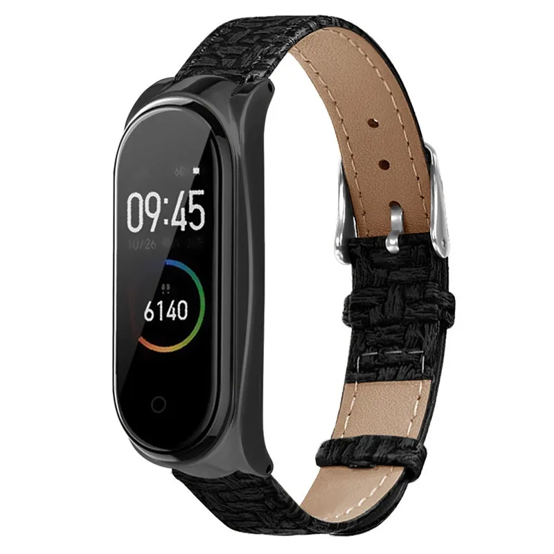 HIPERDEAL смарт-аксессуары mi Band 4 Кожаный деловой легкий кожаный Смарт-браслет ремешок для Xiaomi mi 4
