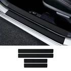 4 шт. защитные наклейки на порог двери автомобиля, аксессуары для Renault Kaptur Koleos Megane Sandero Clio Kadjar Laguna Zoe Cap