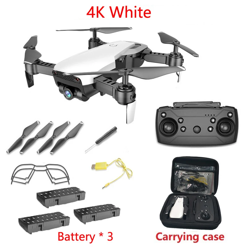 KEELEAD M69G FPV RC Дрон 4K 1080P WiFi HD Двойная камера s Дрон складной мини Дрон жесты фото Квадрокоптер с камерой VS F11 Pro