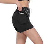 WOSAWE Женская юбка для езды на велосипеде шорты внутренний карман с мягкимнижнее белье с принтом Велосипедный спорт нижнее бельё для девочек дамы юбка одежда горные велосипедные шорты