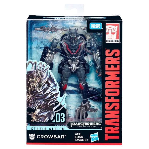 

Hasbro Transformers Movie Version Modified King Kong 3 Stidio Series SS03 Class D 14cm Crowbar 3C Spot Children's Gifts