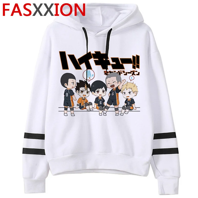 

Худи Haikyuu мужское с графическим рисунком, Мужской пуловер с рисунком в стиле аниме
