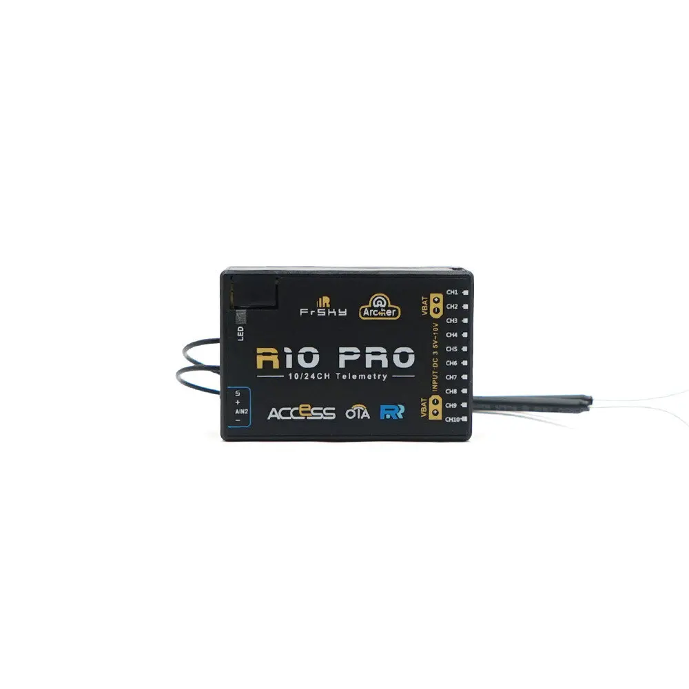 FrSky ARCHER R10 Pro OTA 2 4G 10/24CH доступ S. Порт F. PWM SBUS полный диапазон телеметрический
