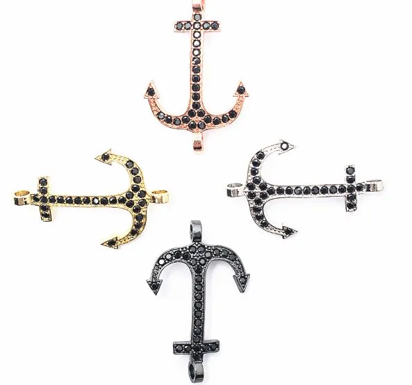 

Микро-закрепка с фианитами, 40*26 мм