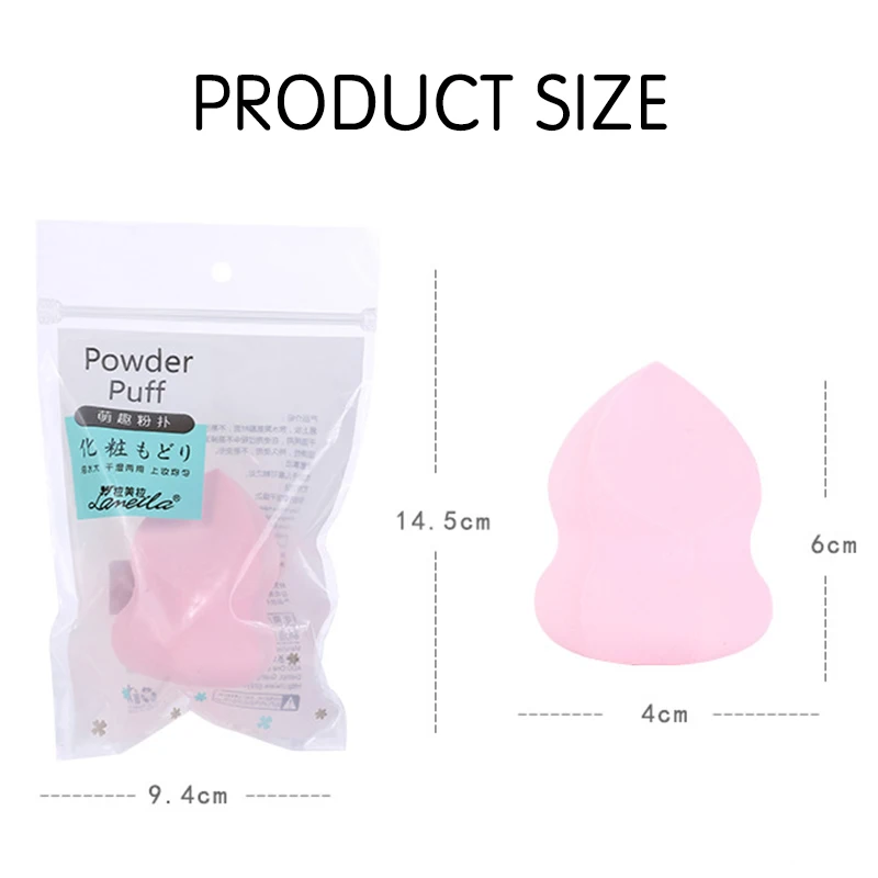 1 шт Тыква 6 форма макияж основа Губка косметическая пуховая пудра Макияж