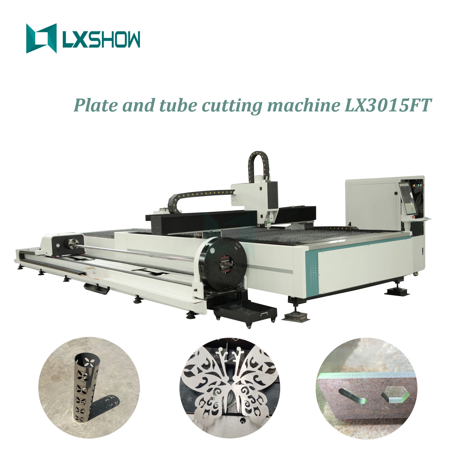 Raycus 1000 Вт 2000 станок для лазерной резки листового металла 1530 волоконный лазерный