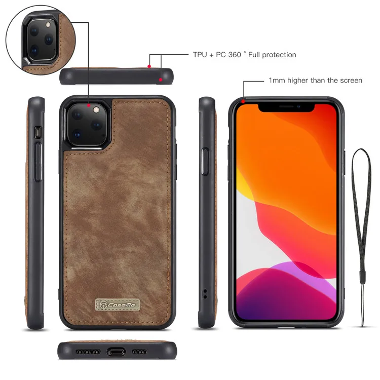360 полный защитный чехол для IPhone11 Pro Max чехол для телефона флип чехол для IPhone 11 Pro 7 8 Plus XR X XS Max Модный чехол