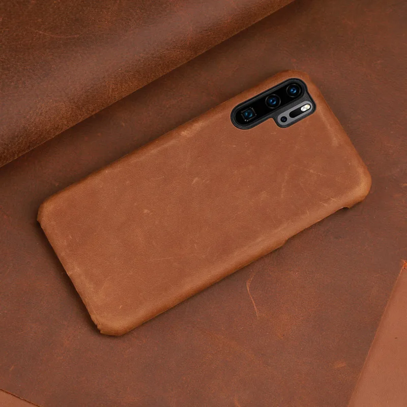 Coffee Чехол для телефона huawei P20 P30 Lite mate 10 20 30 lite Pro Y7 Y9 P smart Crazy Horse skin для Honor 8X9 10 V20 P Smart чехол - Цвет: Coffee