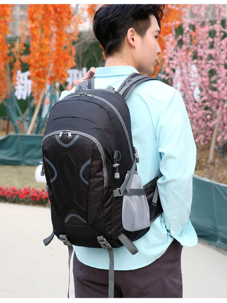 Outdoor Bag Backpack with Bracket Carrying System Hiking Backpack Cycling Backpack  Hiking Bag