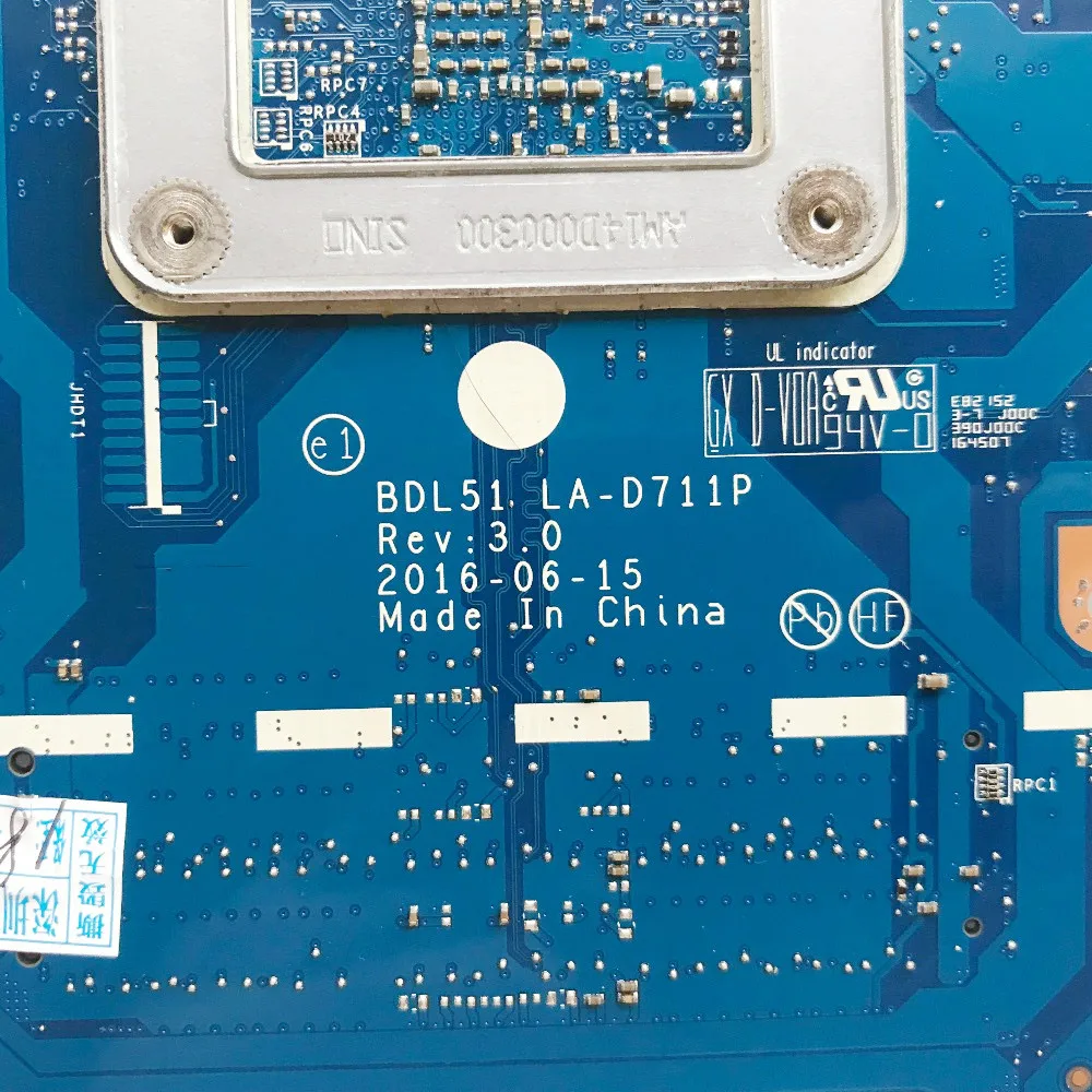 Материнская плата для ноутбука HP Pavilion 15-BA 854965-601 854965-001 | Компьютеры и офис