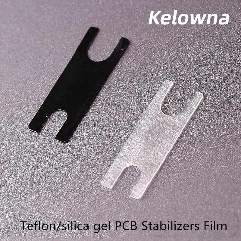 

Kelowna Mechanical Keyboard PCB Stabilizer Satellite Switch Film PTFE/Silica Gel Adjust The Big Keys 3M Adhesive 20pcs/pack