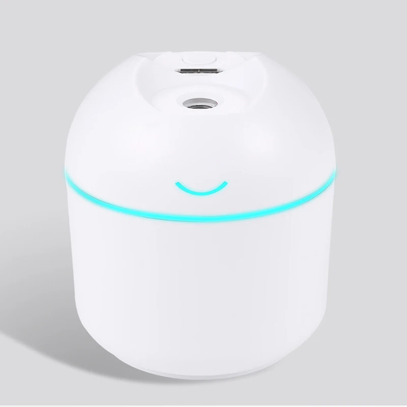 

Portable Air Humidifier 250ml Ultrasonic Aroma Difuser Essential Oil Home Bedroom Mini Essential Oils Diffuseur Humidificador
