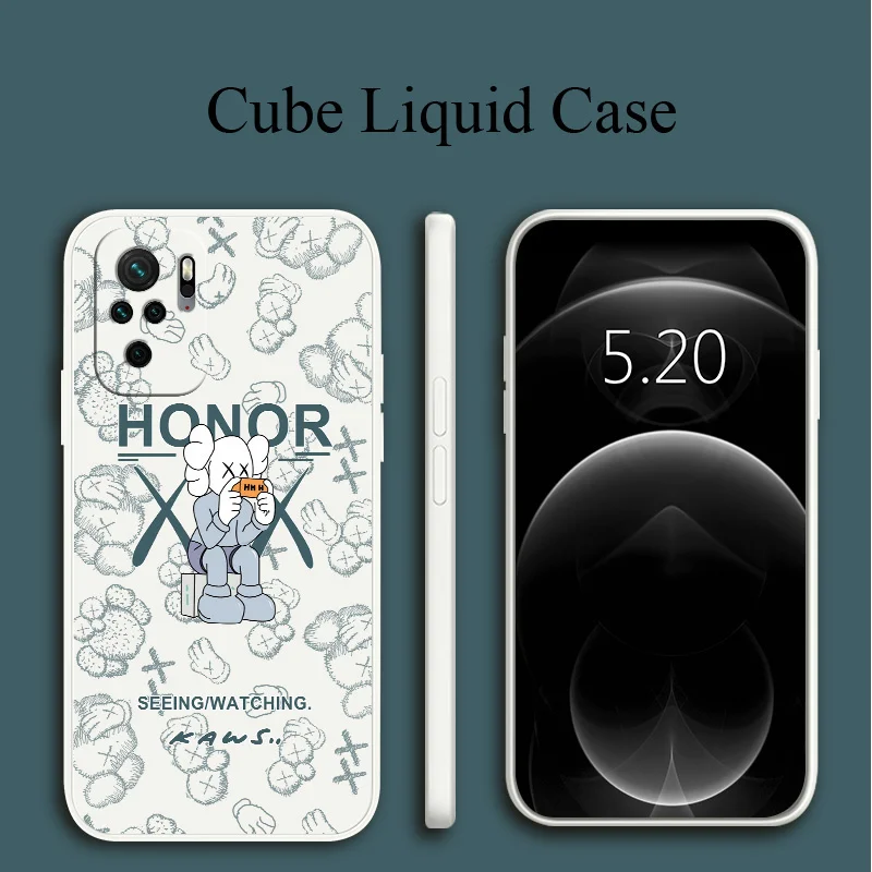 

Cool Bear Silicone Case For Xiaomi Redmi Note 10 10S 9T 9 8 7 Pro MAX Redmi 9 9A 9T K40 K30 K20 Pro Soft Phone Cover Case