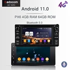 DSP PX6 2 din Android 11,0 8 ГБ ОЗУ 68 Гб ПЗУ автомобильный dvd-плеер GPS карта RDS Авторадио Bluetooth 5,0 для MITSUBISHI Outlander 2013-2016