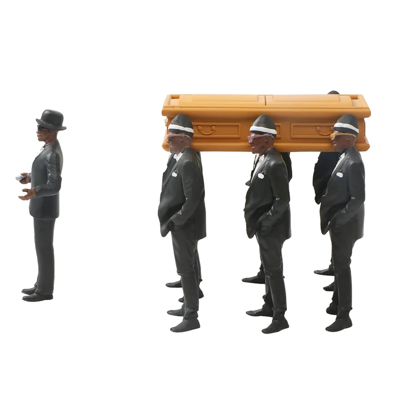 Черный человек подъемный гроб стоячий и ползающий полный набор украшения