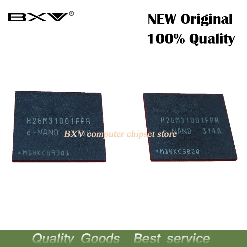 1 шт. 100% новый H26M31001FPR H26M31001HPR BGA мобильный телефон ремонтный блок IC для жестких