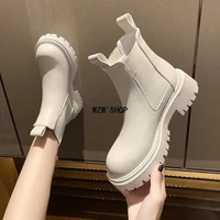 2021 fall new chunky womens boots fashion all match trifle shoes comfortable wearable round toe hot girl free shipping