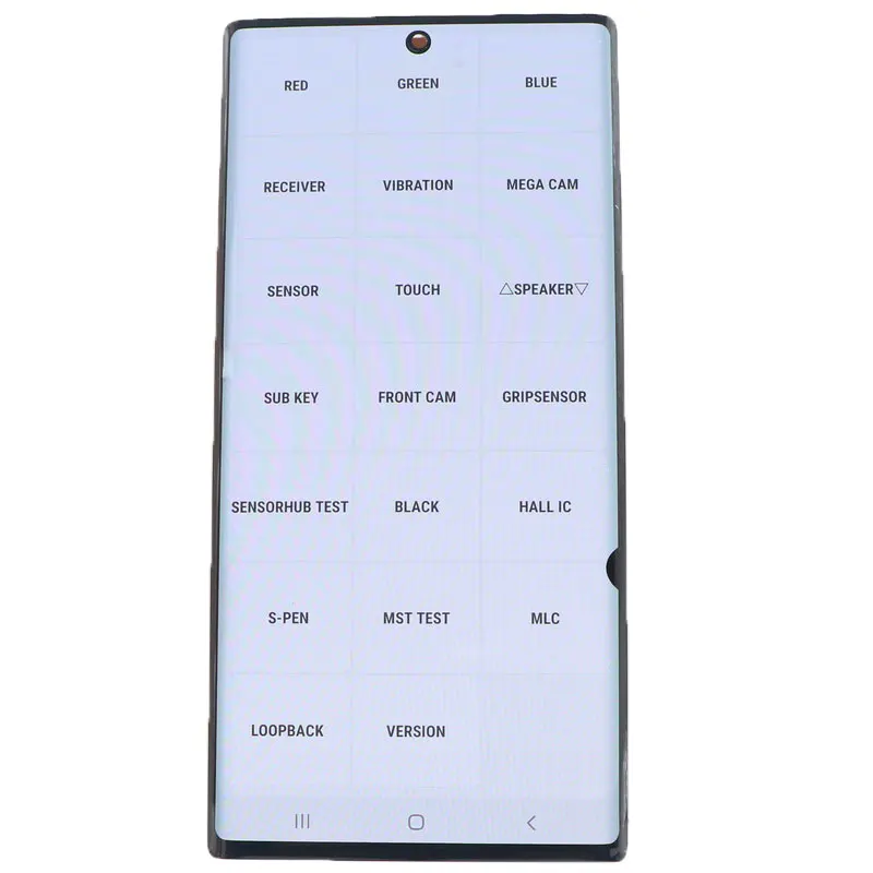 Pantalla LCD Original para Samsung Galaxy Note 10 N970F N9700, digitalizador de pantalla t&aacute;ctil, montaje de pantalla Lcd con puntos, 10 SM-N970F/DS-2