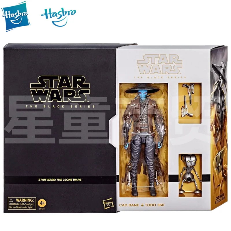 

Hasbro Children's Toy Star Wars Black Box Cade Bain Todo 360 Two-Person Set 6-inch Figure Doll Model Gift for Friends