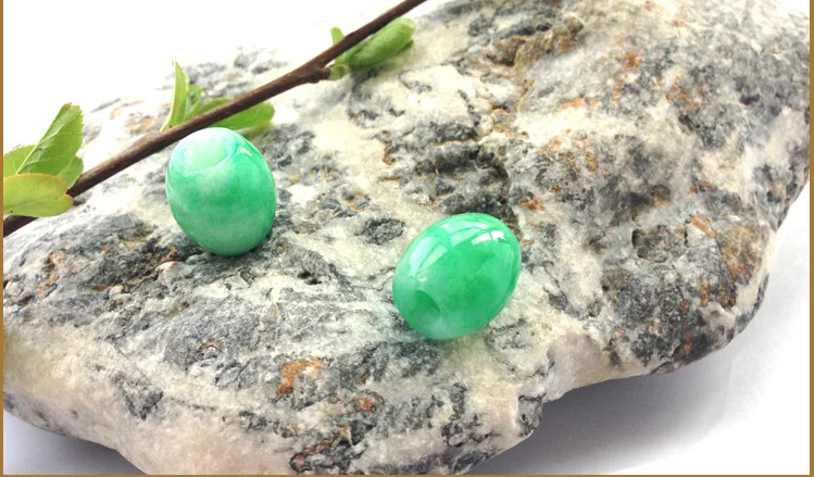 100% натуральный зеленый нефритовый бисер кулон ожерелье для женщин ювелирные