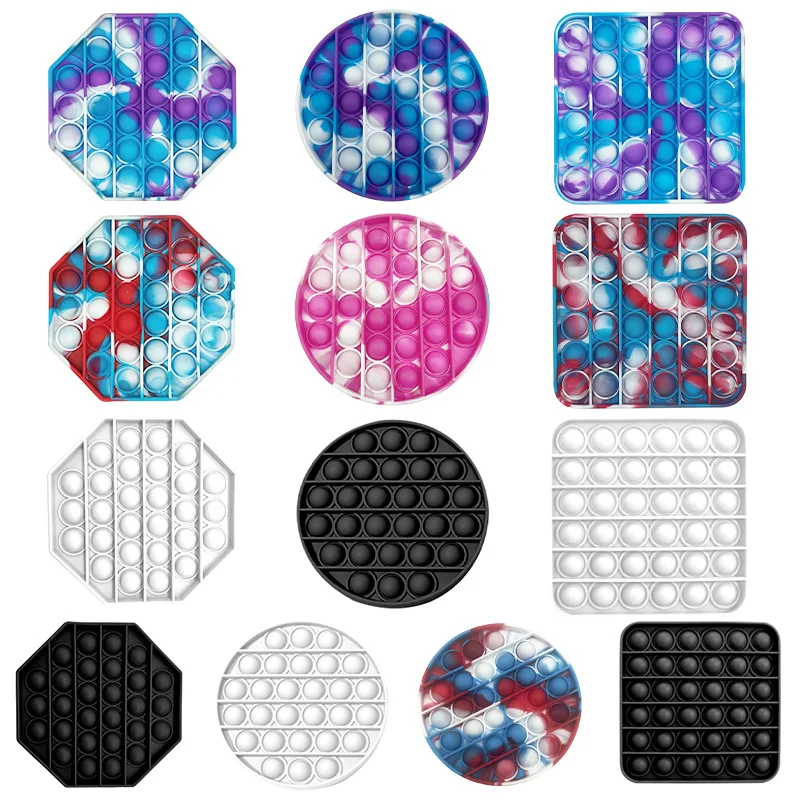 

Красочная пузырьковая игрушка-антистресс для детей