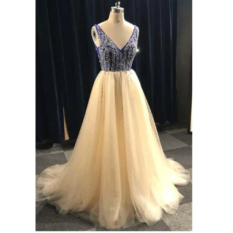 

2021Dusty Pink Chiffon Lace Long Evening Dress 2021 Sexy Zipper Back Evening Party Dresses with Sashes Vestido de Festa