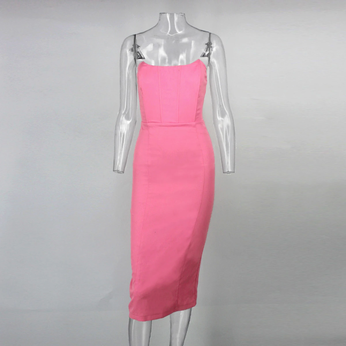 COSYGAL 2019 пикантные вечерние платья без бретелек до колена зимнее осеннее платье