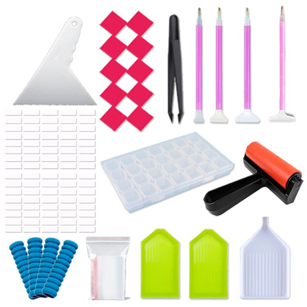 5D инструменты для вышивки картин со стразами и аксессуары набор роликовая ручка