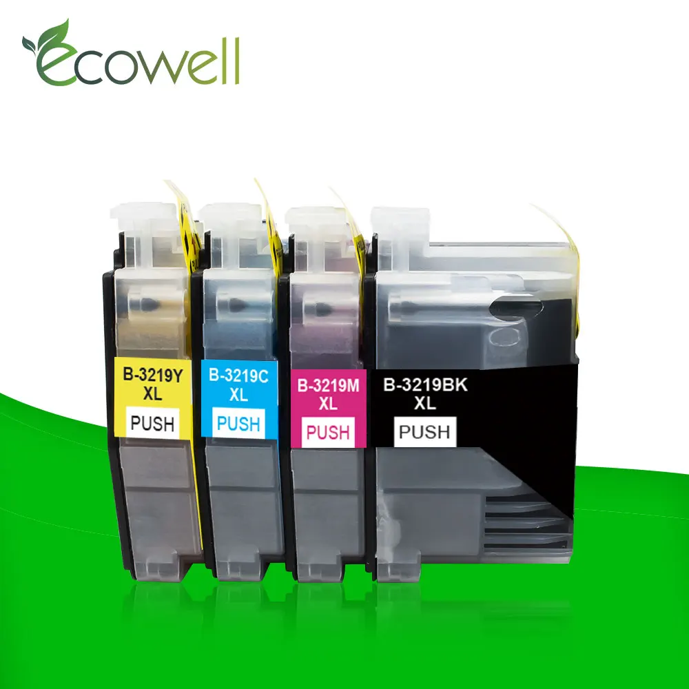 

Ecowell 1set LC3219 ink cartridge LC3219XL LC3217 compatible for Brother MFC-J5330DW MFC-J5335DW MFC-J5730DW MFC-J5930DW printe