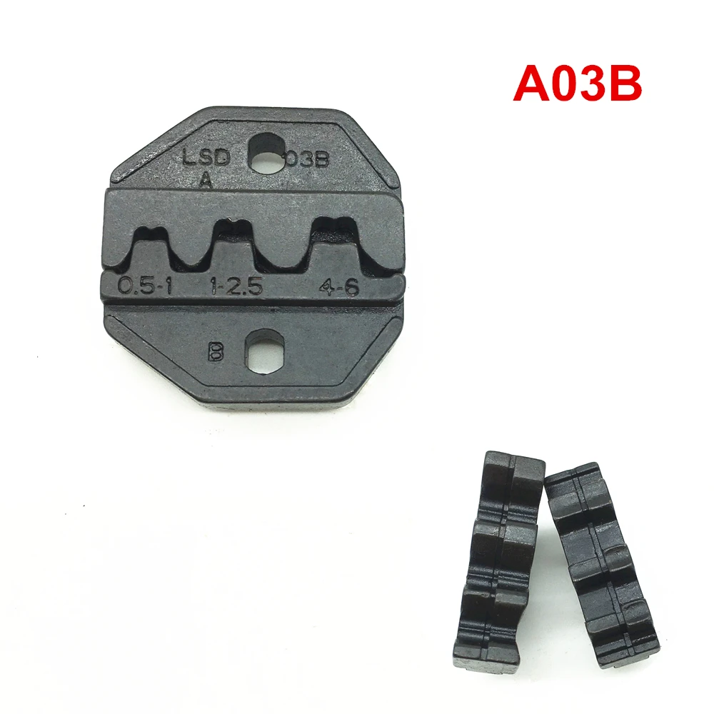 Обжимные штампы A03B для неизолированного открытого типа разъема 17-12AWG 0,5-6mm2