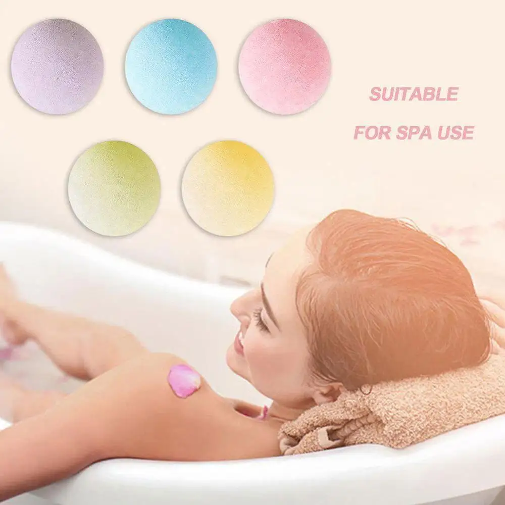

mini 5g Bath Ball Bombs Handmade Bath Sea Salt Essential Oil Aromatherapy Type Deep Body Cleaner Natural Bubble Bathroom Tools