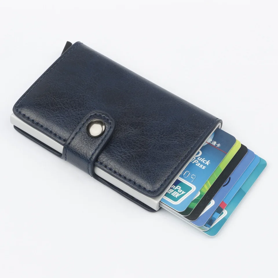 Новинка, Rfid держатель для карт, мужские кошельки, сумка для денег, мужская, Ретро стиль, 6 цветов, короткий кошелек,, маленькие кожаные тонкие кошельки, Мини кошельки, тонкие