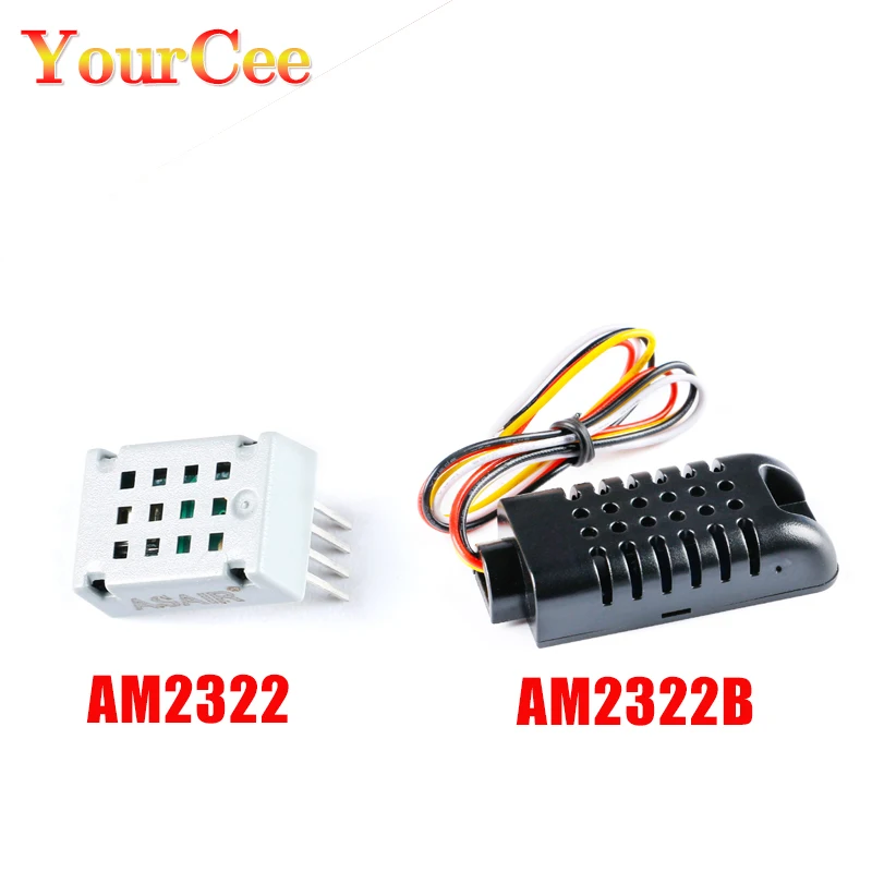 

AM2322 AM2322B Digital Temperature and Humidity Sensor Module High Precision Single Bus Wet-sensitive Capacitor For Arduino